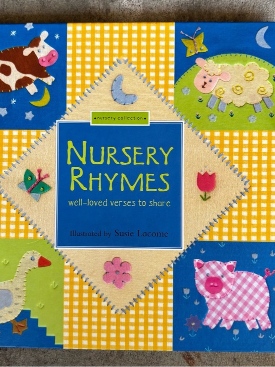 Other - Nursery Rhymes Illustrated by Susie Lacome - Yellow & Blue Children's Book